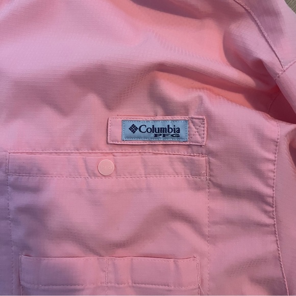 Men’s Columbia PFG Long Sleeve - Size XL - Pink - Picture 2 of 5